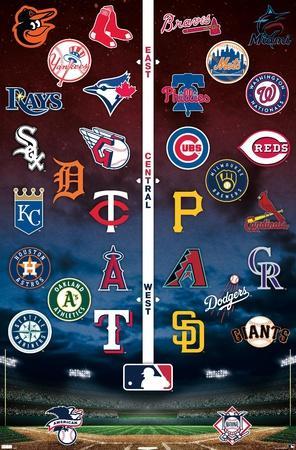 Trending - MLB League Logos - Shop MLB Posters!